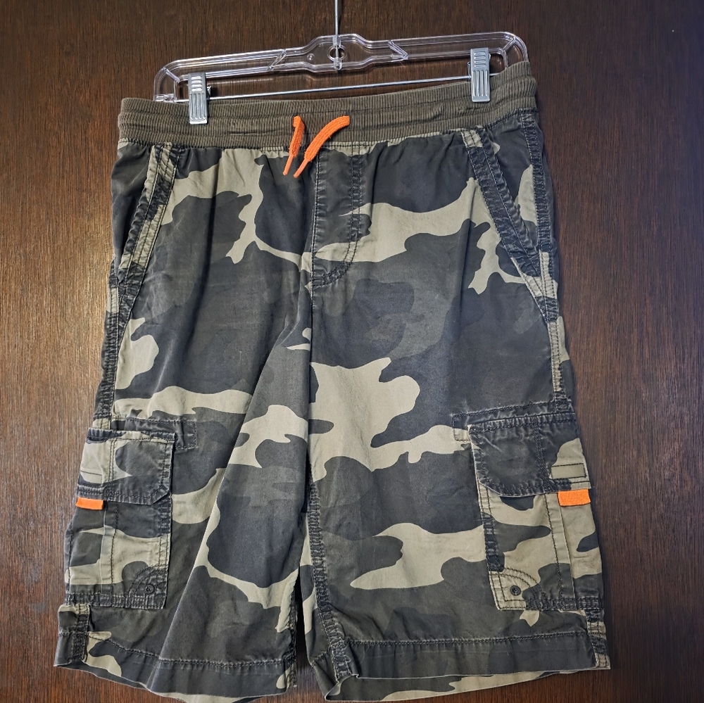 Camouflage Cargo Boys Shorts